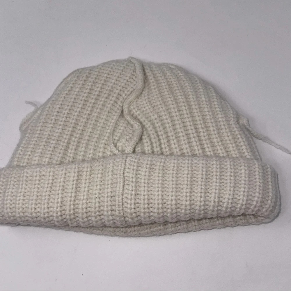 Charles Jeffrey Loverboy Chunky Ears Beanie 'Ecru'